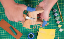 Набор для вырезания лошадки из дерева - BeaverCraft DIY02 - набор для рукоделия, подарок для ребенка 03